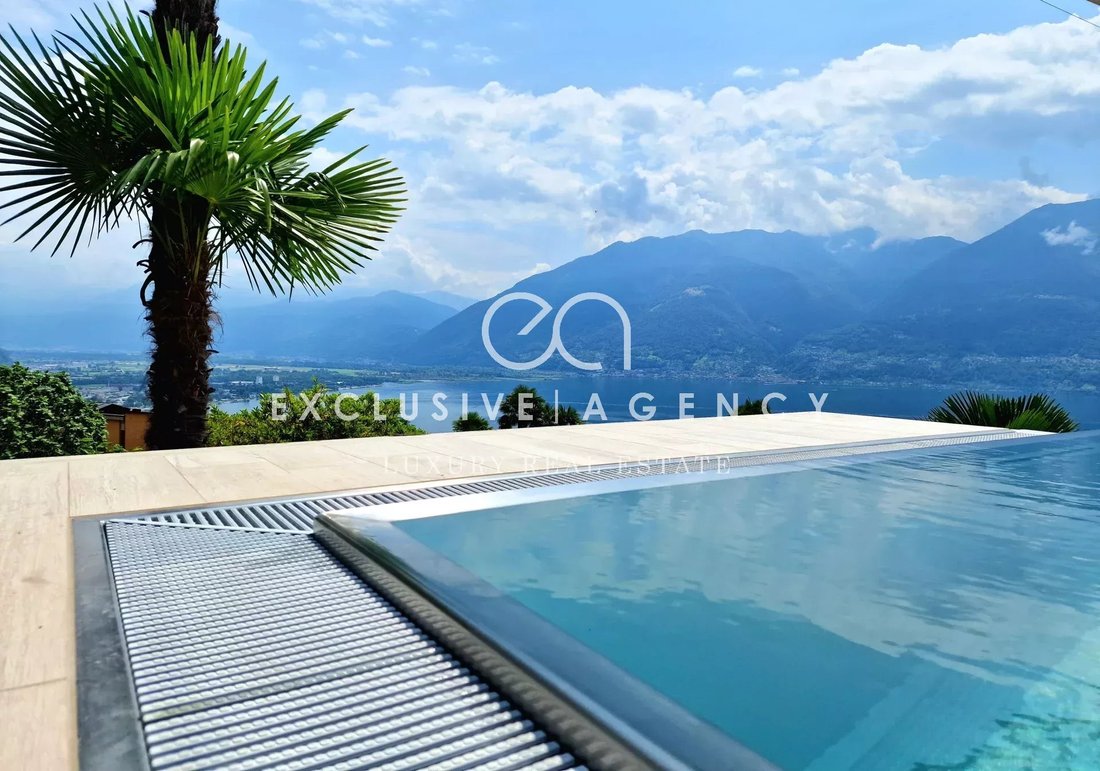 Switzerland/Minusio Magnificent Villa With An Exceptional Lake View
