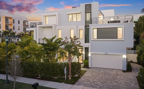 Maison de ville à Delray Beach, Floride, États-Unis 1