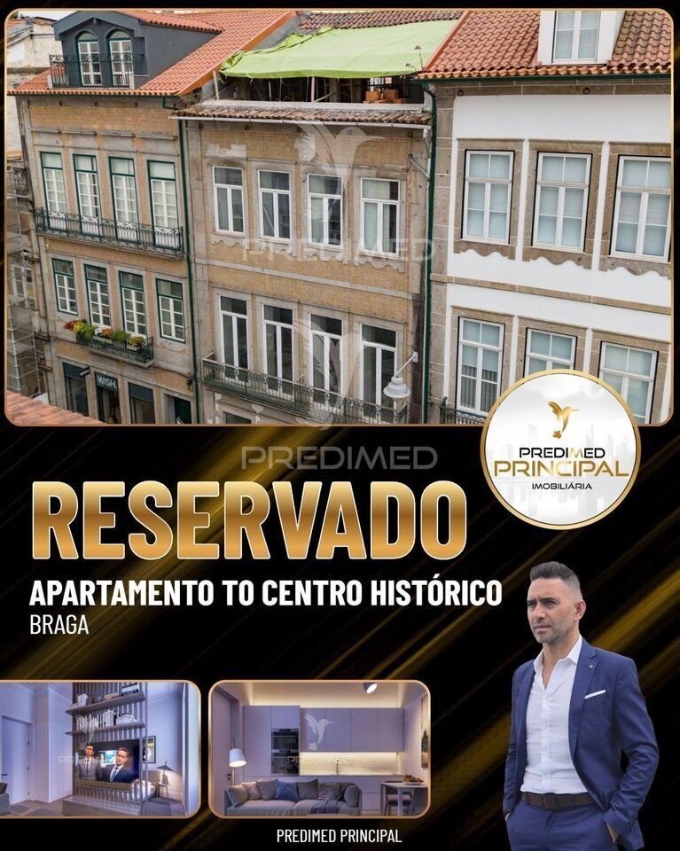 Apartment in Braga (Sao Jose de Sao Lazaro e Sao Joao do Souto), Braga, Portugal 1 - 16991139