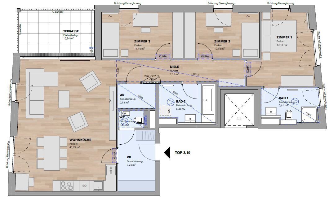 Appartement à Purkersdorf, Basse-Autriche, Autriche 3 - 17677418