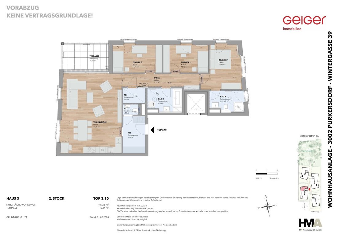 Appartement à Purkersdorf, Basse-Autriche, Autriche 2 - 17677418
