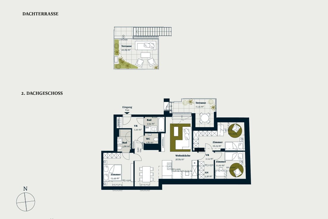 Penthouse in Vienna, Wien, Austria 2 - 16438849