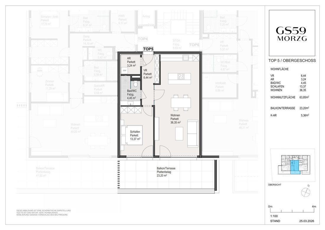 Wohnung in Salzburg, Salzburg, Österreich 4 - 17677474