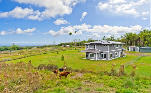 Rancho en Mountain View, Hawái, Estados Unidos 1