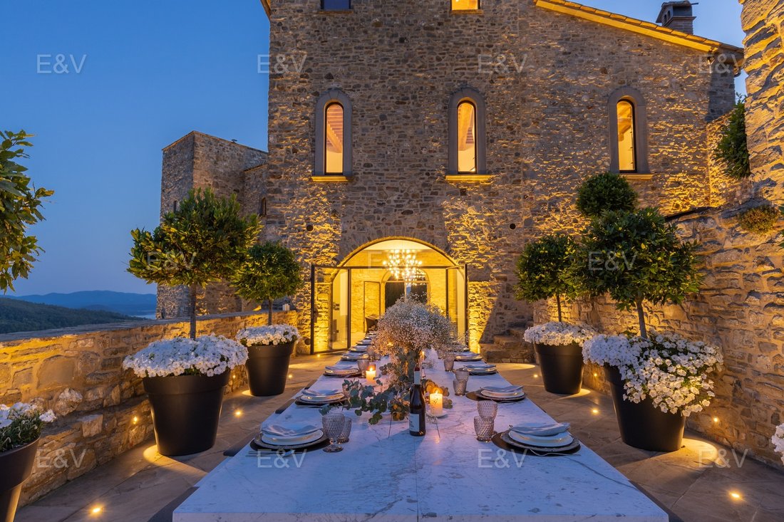 Castle in Pieve Santo Stefano, Tuscany, Italy 1 - 17682437