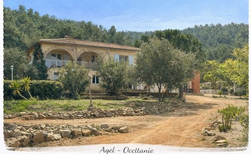 House in Agel, Occitania, France 1