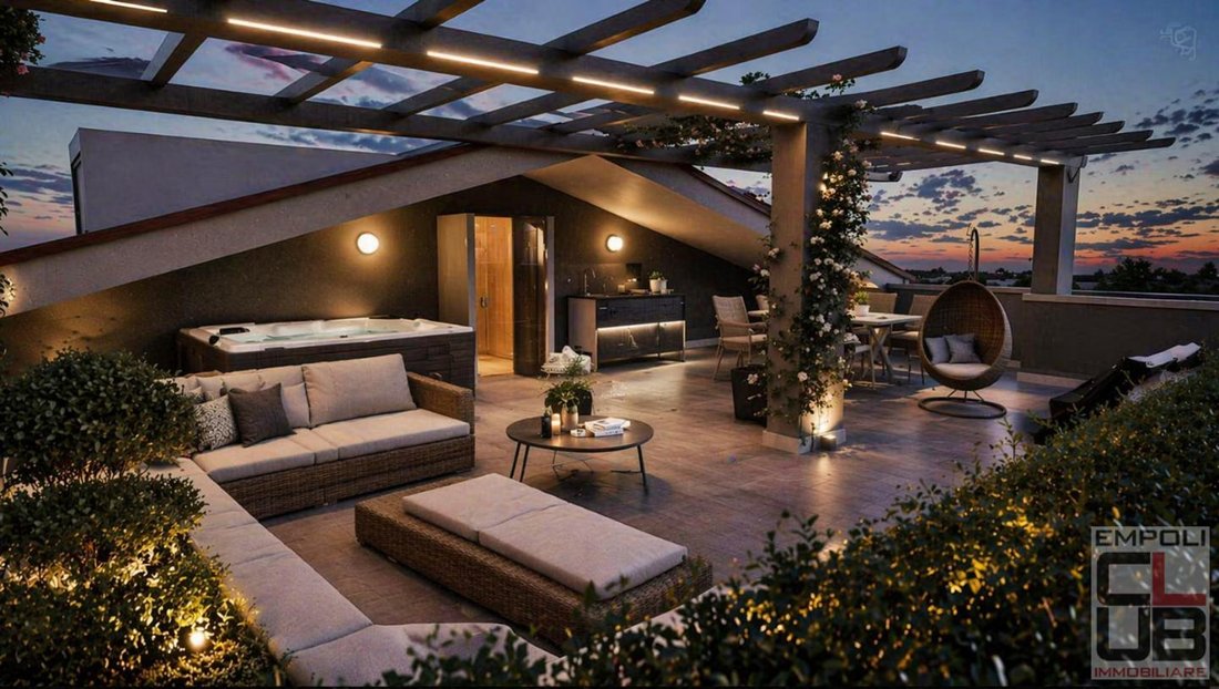 Penthouse in Villanuova, Empoli, Tuscany 1 - 17686975