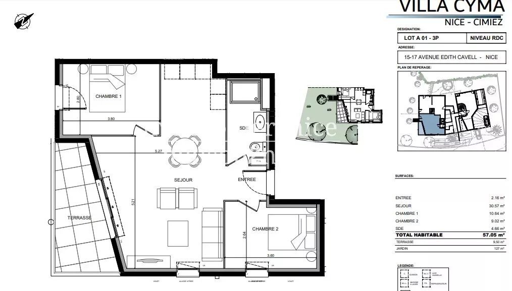 Apartment in Cimiez, Nice, France 4 - 15006099