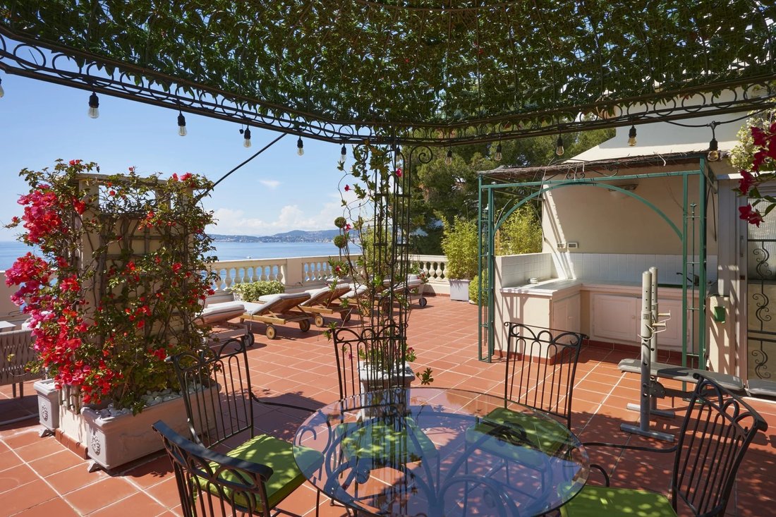 Stunning Sea View Property In Cap D'ail, Provence Alpes Côte D'azur ...