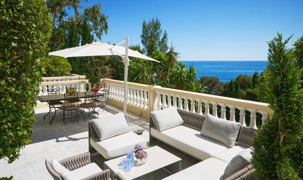 Stunning Sea View Property In Cap D'ail, Provence Alpes Côte D'azur ...
