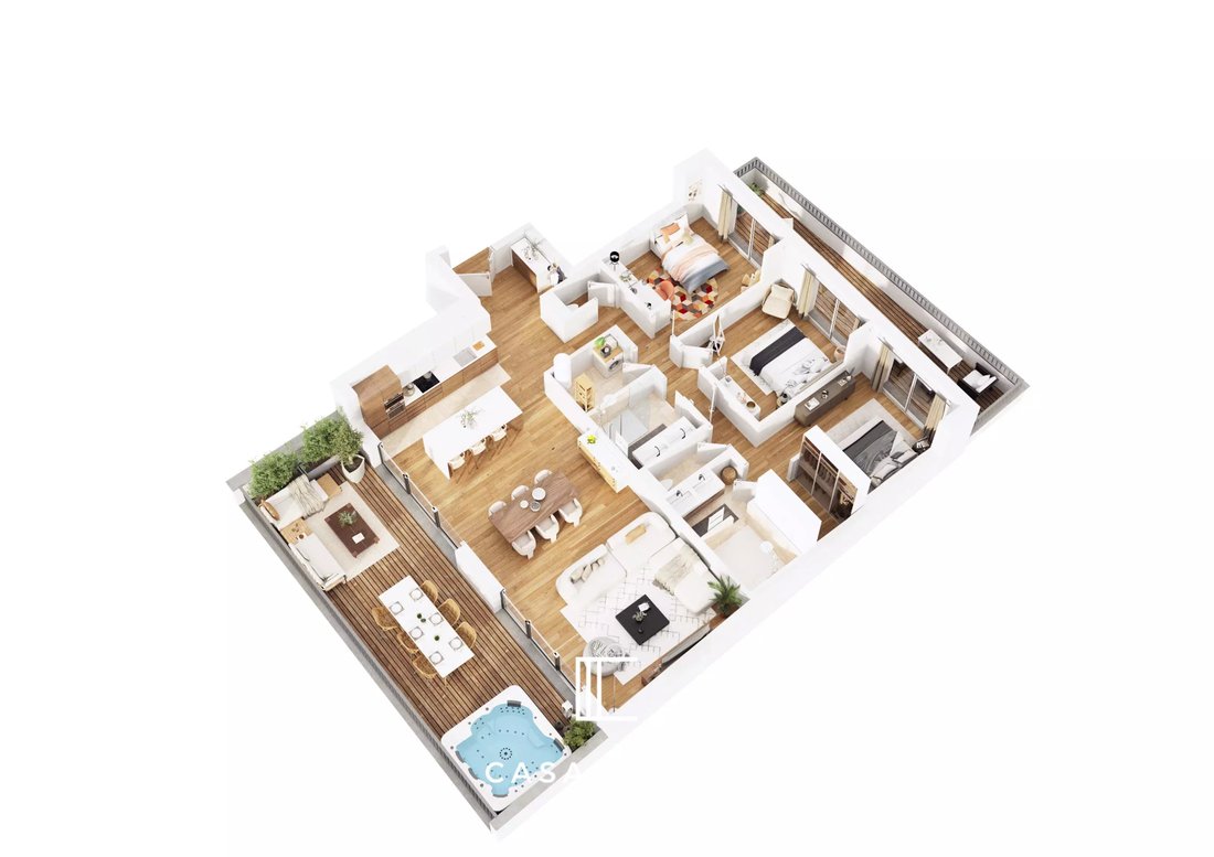 Apartment in Porto-Vecchio, Corsica, France 3 - 16147376