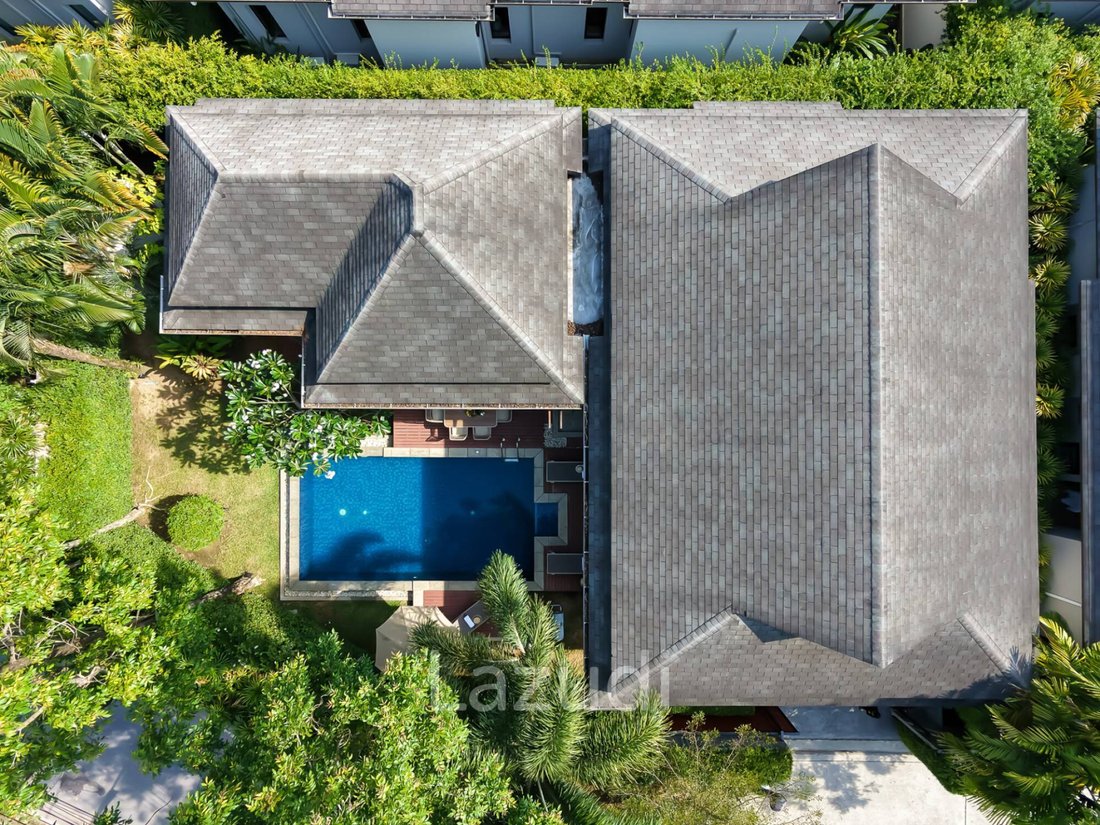 Tranquil 3-Bed Pool Villa in Tanode Estate, Choeng Thale, Phuket