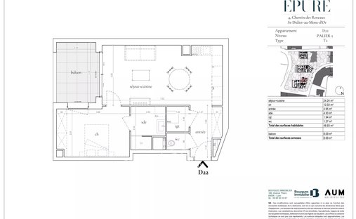 Apartment in Centre et Sud Est, Saint-Didier-au-Mont-d'Or, France 1