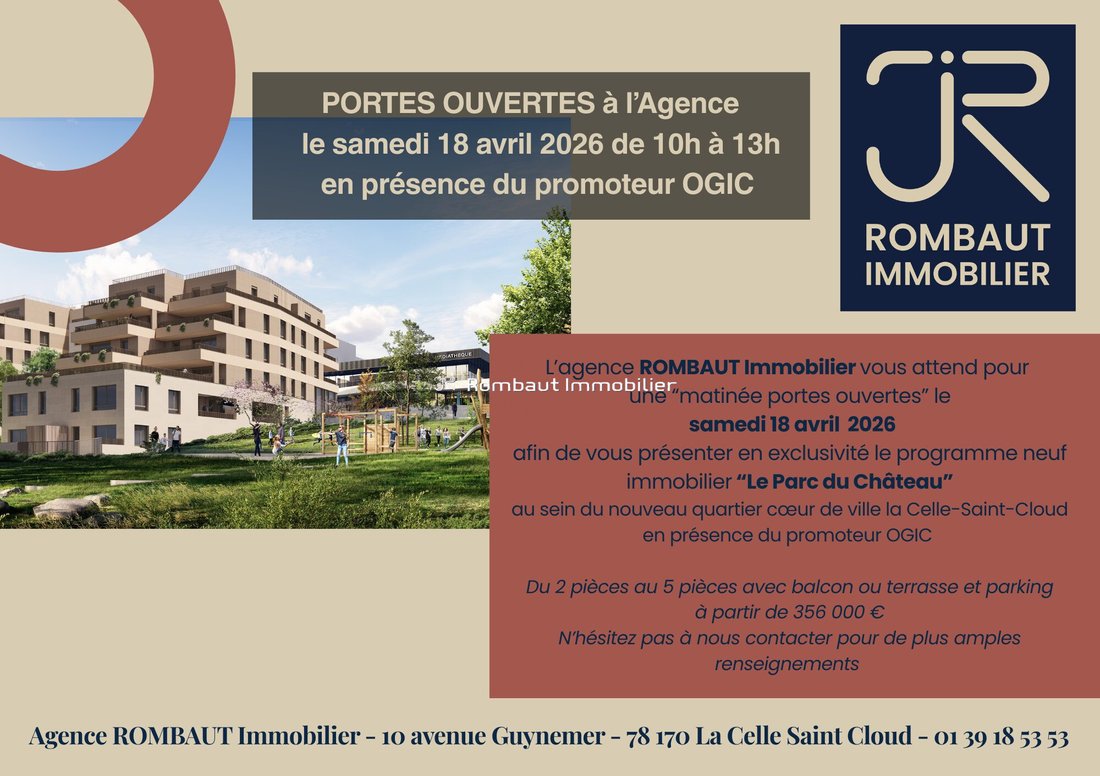 Apartment in Bourg-La Feuillaume Nord, La Celle-Saint-Cloud, France 1 - 17689047