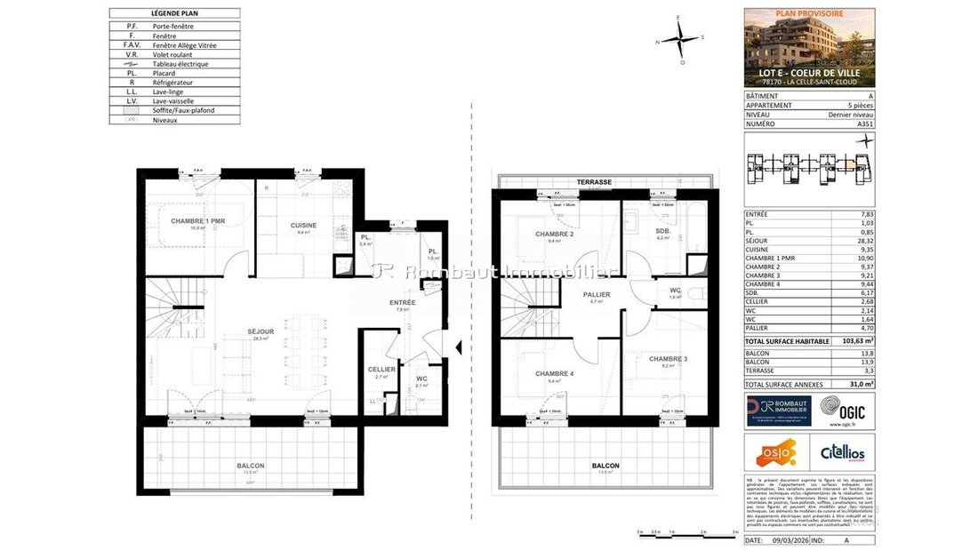Apartment in Bourg-La Feuillaume Nord, La Celle-Saint-Cloud, France 4 - 17689040