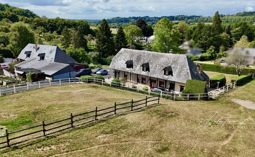 House in Pont-l'Évêque, Normandy, France 1