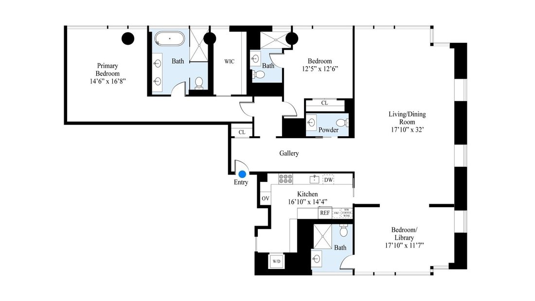 Appartement à New York, État de New York, États-Unis 1 - 16699129