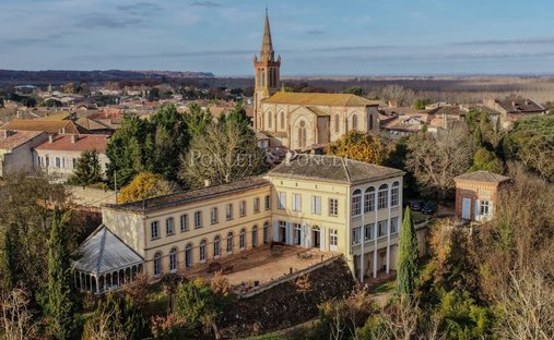 Castle in Verdun-sur-Garonne, Occitania, France 1