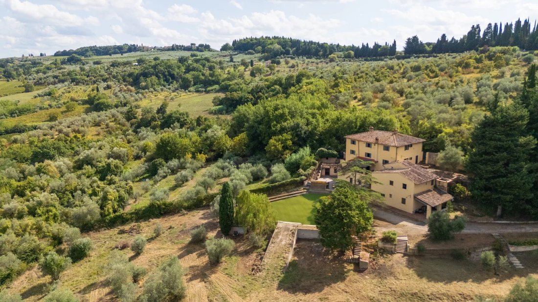 Villa in Montagnana - Baccaiano - Anselmo, Montespertoli, Tuscany 1 - 17702773