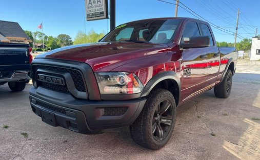2021 Ram 1500 Classic Quad Cab Warlock Pickup 4D 6 1/3 ft in Fayetteville, AR, United States 1