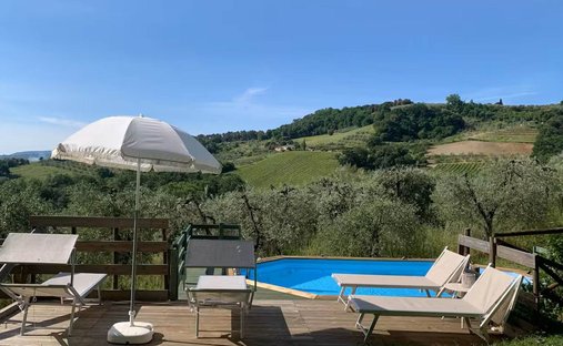 Casa di campagna a Gambassi Terme, Toscana, Italia 1