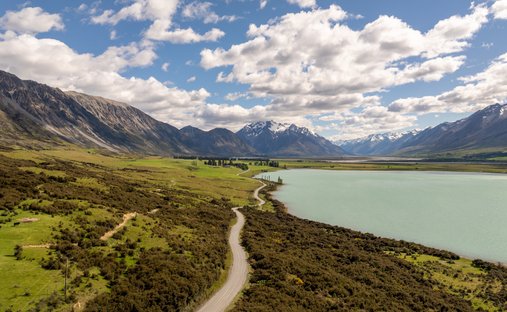 Azienda agricola a Hopkins Valley, Canterbury, Nuova Zelanda 1