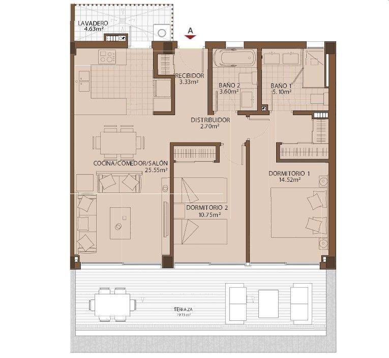 Apartment in Fuengirola, Andalusia, Spain 2 - 17708645