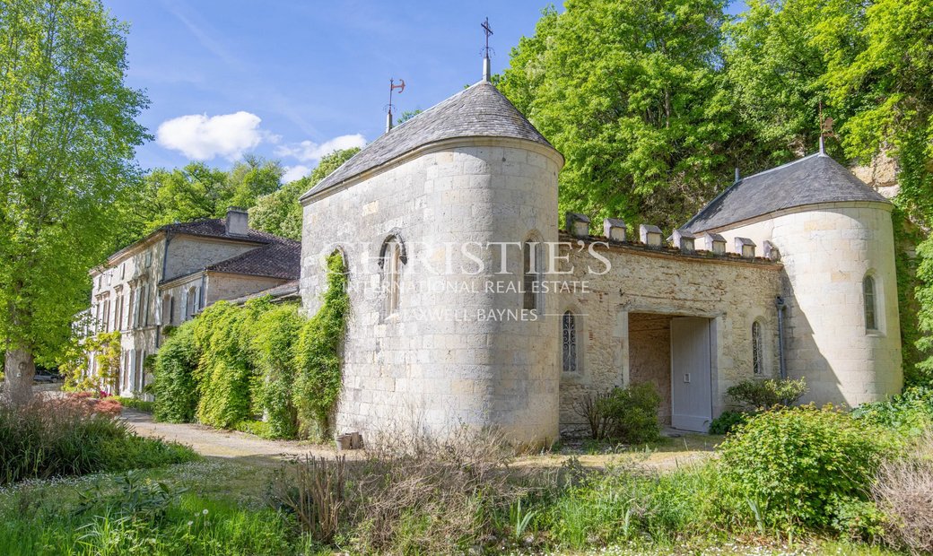 The Stunning, Noble Chateau Featuring Majestic Towers