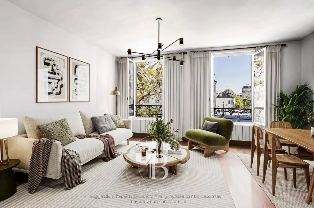 Apartment in Montmartre, Paris 18e Arrondissement, Paris 4 - 17717209