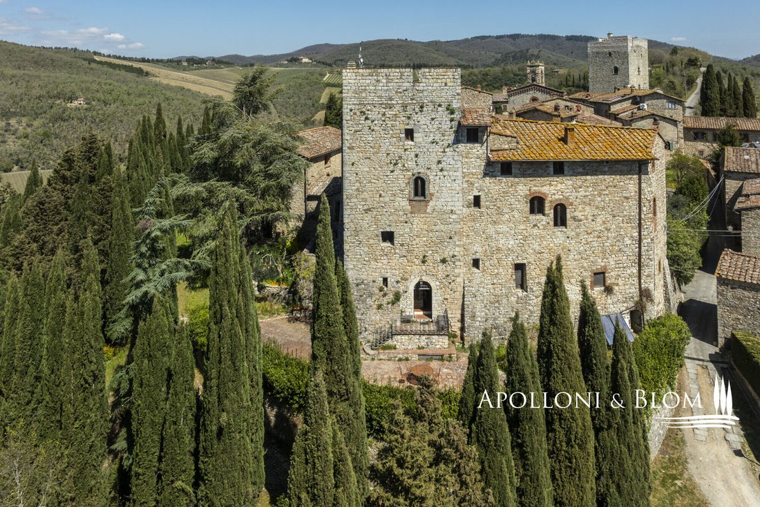 Castle in Gaiole in Chianti, Tuscany, Italy 1 - 17713851
