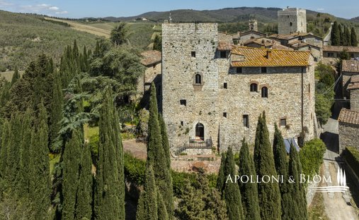 château à Gaiole in Chianti, Toscane, Italie 1
