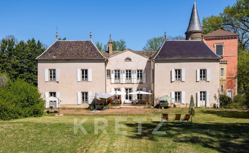 Castle in Charentay, Auvergne-Rhône-Alpes, France 1
