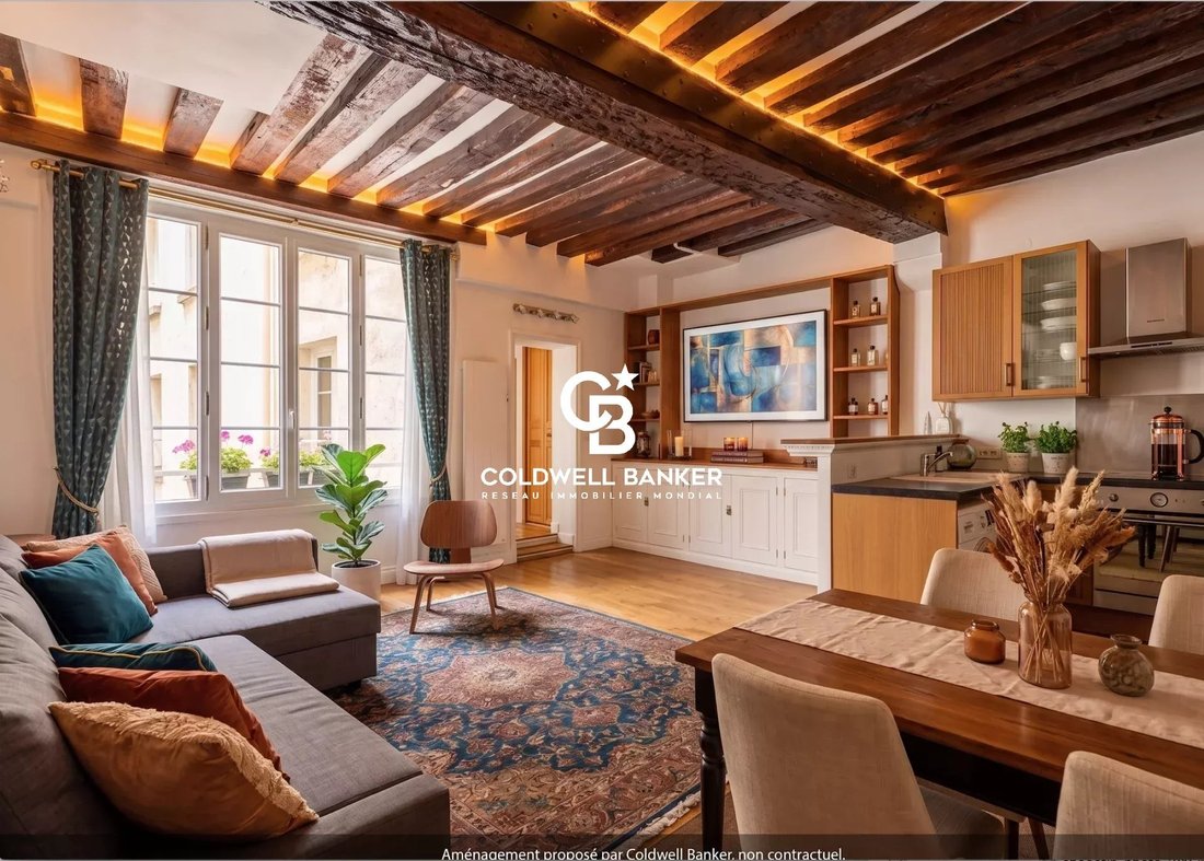 Apartment in Saint Germain l'Auxerrois, Paris 1er Arrondissement, Paris 1 - 16763331