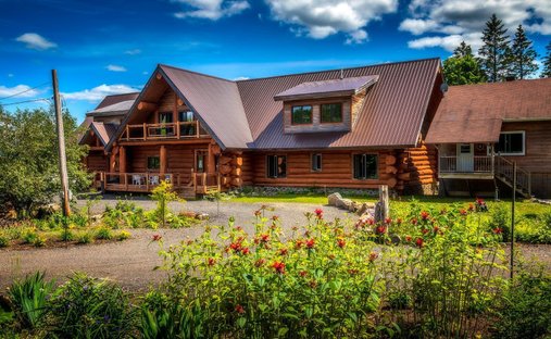 House in La Patrie, Quebec, Canada 1