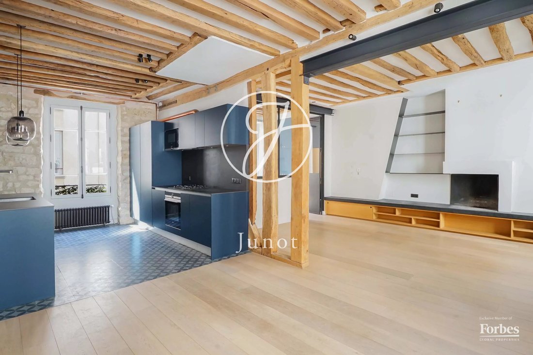 Apartment in Saint Gervais, Paris 4e Arrondissement, Paris 4 - 17727778