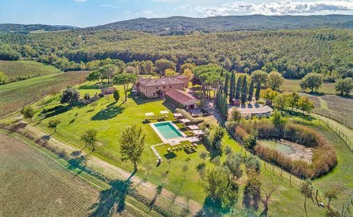 Domaine à Monteroni d'Arbia, Toscane, Italie 1