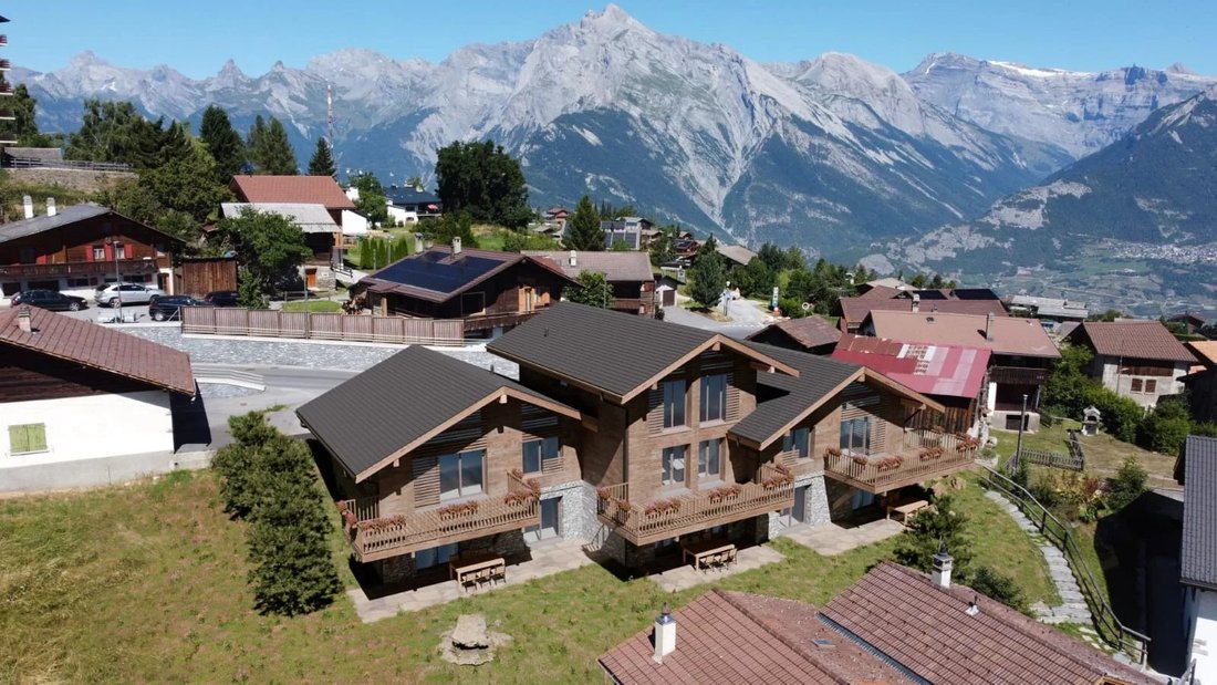 New Semi Detached Chalets In Primary Residence At Haute Nendaz