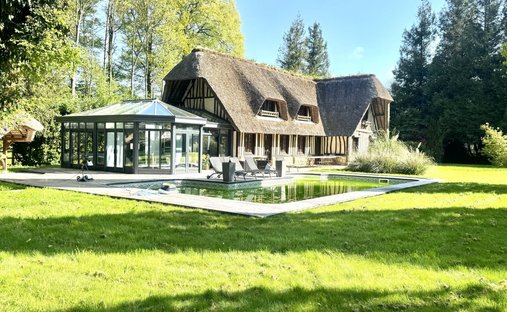 House in Saint-Martin-aux-Arbres, Normandy, France 1