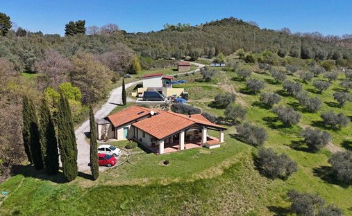 Casa de Campo en Cinigiano, Toscana, Italia 1