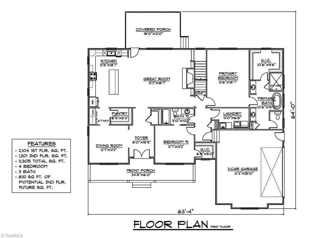House in Browns Summit, North Carolina, United States 2 - 17729396