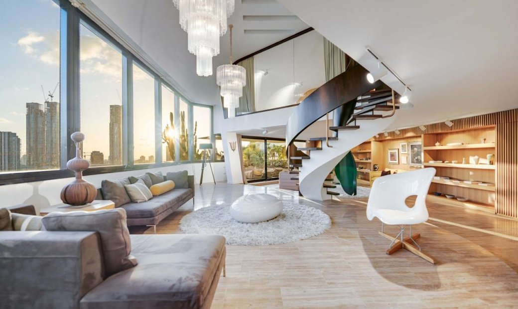 Huge Luxury Eclectic Penthouse In Tel Aviv Yafo, Tel Aviv District ...