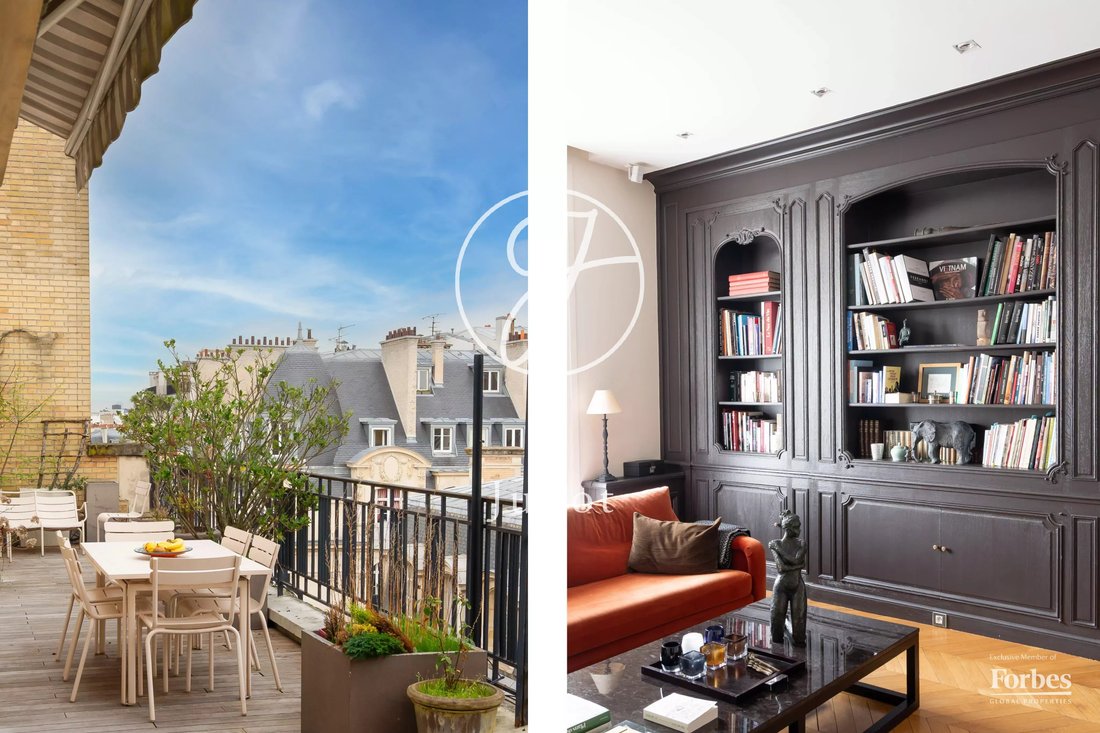 Apartment in Muette Nord, Paris 16e Arrondissement, Paris 1 - 17540276