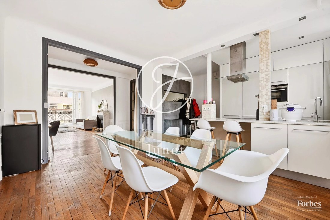 Apartment in Auteuil Sud, Paris 16e Arrondissement, Paris 4 - 17429766