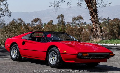 Ferrari 308GTS in Los angeles, ca 1