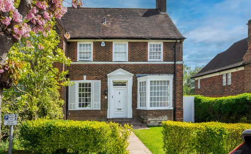 House in Hampstead Garden Suburb, Barnet, England 1