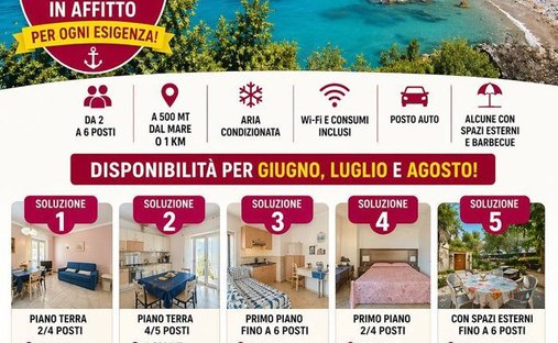 Apartment in Marina di Camerota, Campania, Italy 1
