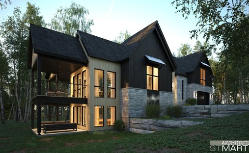 House in Sainte-Julienne, Quebec, Canada 1