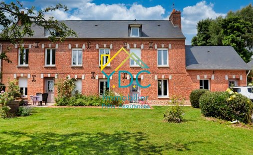 House in Valliquerville, Normandy, France 1