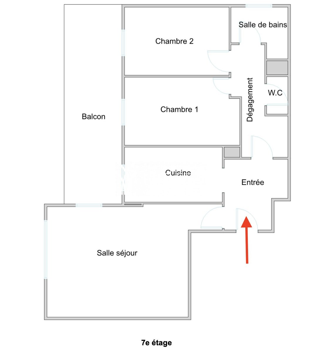 Apartment in Reine-Mairie, Boulogne-Billancourt, France 2 - 17741065