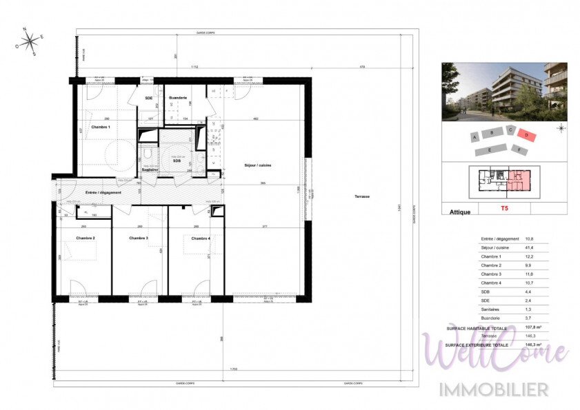 Apartment in Sud, Cognin, France 3 - 17741168